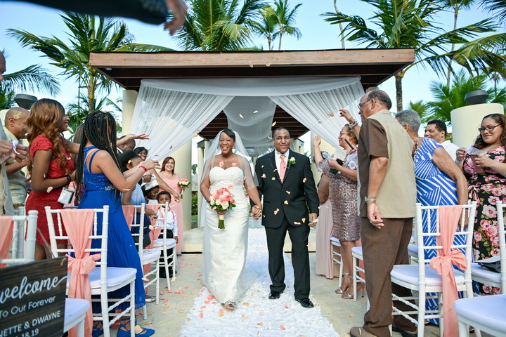 wedding at Dreams Royal Beach