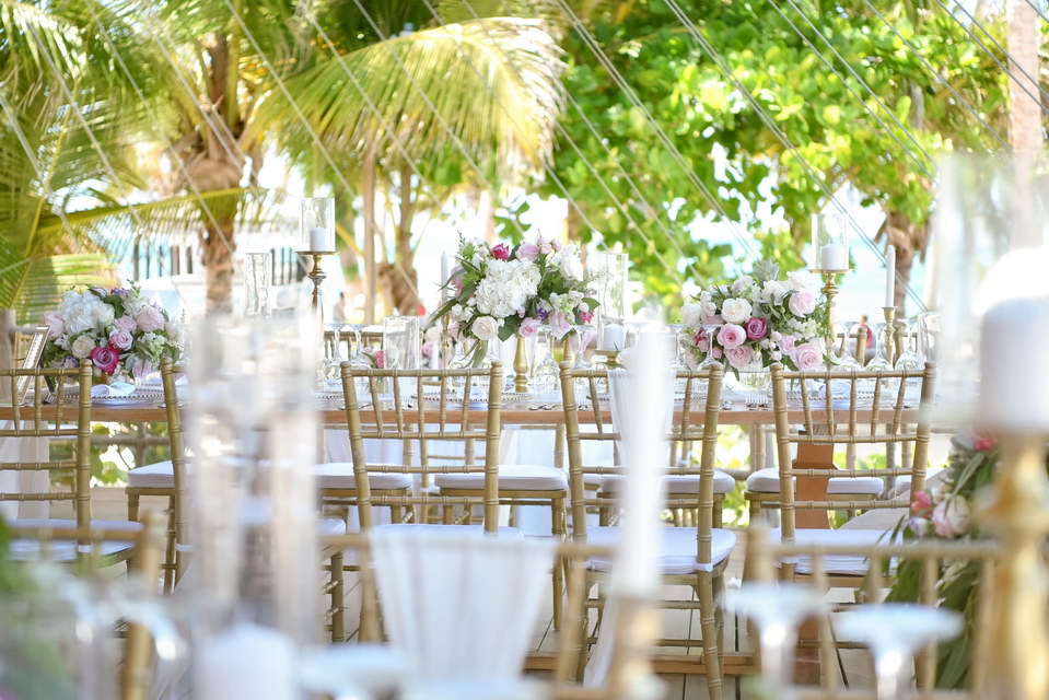 wedding tables Jellyfish
