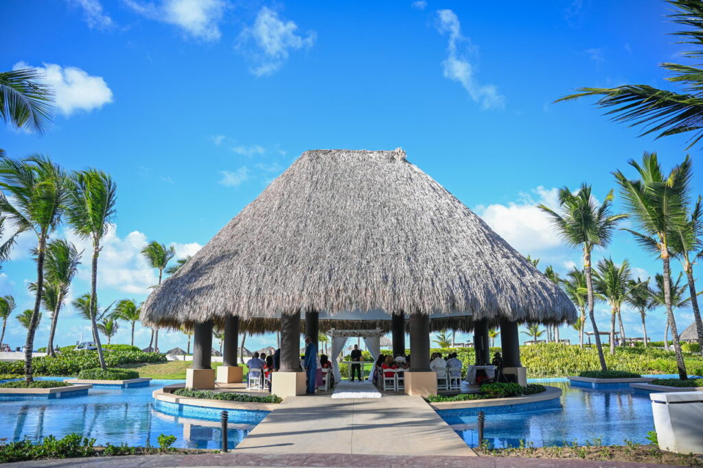 Piano Gazebo Hard Rock Punta Cana wedding photographer