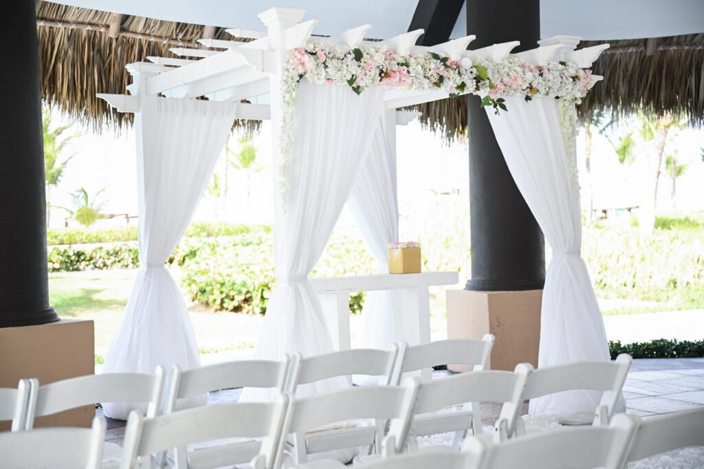 Piano Gazebo Hard Rock Hotel Punta Cana wedding photographer