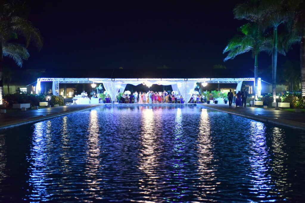 Eclipse Canal at night Hard Rock hotel