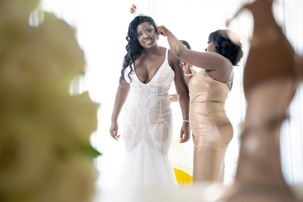 Beautiful bride at Hard Rock Punta Cana by Photo Cine Art