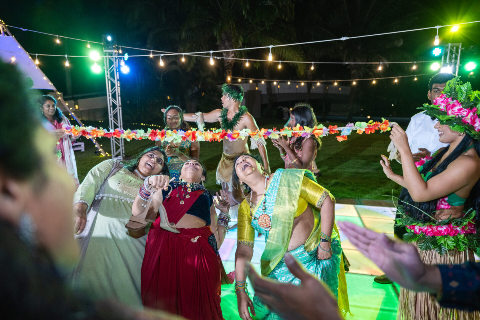 HOTS Production party at Indian wedding Punta Cana