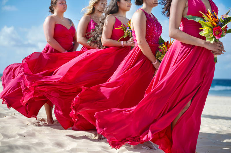 fuchsia dresses