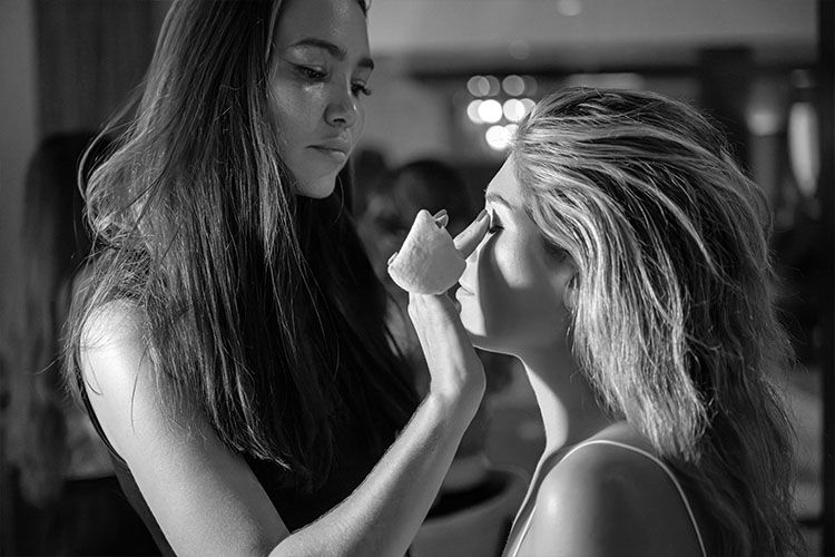 Anastasia the make up artist behind the scenes